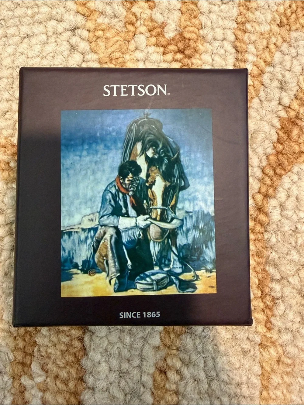 Stetson Leather Money clip